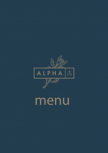 Alpha & Co Menu