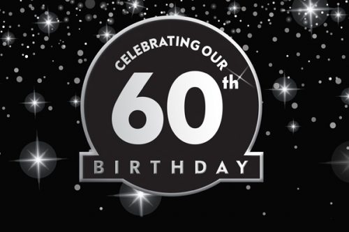 60th Birthday Logo